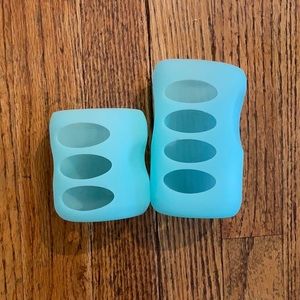 Wide Neck Silicon Baby Bottle Sleeve for Glass Bottles